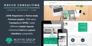 Rocco Flat WordPress Theme 1.4.3破解版主题