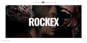 Rockex One Page Portfolio WordPress Theme 1.0破解版主题