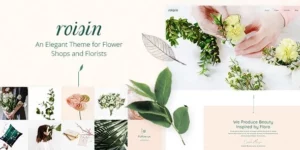 Roisin Flower Shop and Florist Theme 1.2.1破解版主题