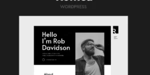 Romea Personal Portfolio WordPress Theme 1.5破解版主题