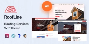 RoofLine Roofing Services WordPress Theme 1.0.0破解版主题