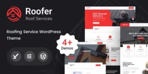 Roofer Roofing Services WordPress Theme + RTL 1.0.0破解版主题