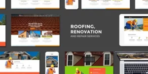 Roofing Renovation Repair Service WordPress Theme 2.8破解版主题