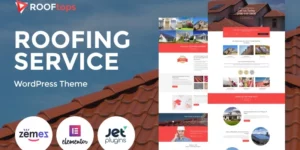 Rooftops Roofing Services WordPress Theme 2.0.1破解版主题