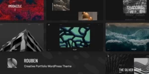 Rouben Creative Portfolio / Photography WordPress Theme 1.6.0破解版主题
