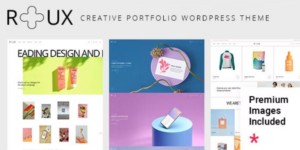 Roux Animated and Fullscreen Portfolio Theme 1.0.0破解版主题