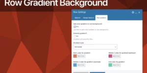 Row Gradient Background for WPBakery Page Builder 1.0破解版插件