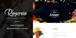 Rozario Restaurant Food WordPress Theme 1.4破解版主题