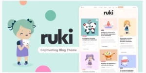 Ruki A Captivating Personal Blog Theme 1.3.6破解版主题