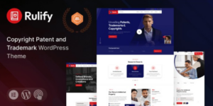 Rulify Intellectual Property Consultancy Law Firm WordPress Theme 1.0.0破解版主题