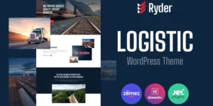 Ryder Logistic Website Design for Moving Companies WordPress Theme 1.0.0破解版主题