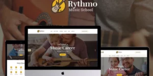 Rythmo Music School WordPress Theme 1.2.2破解版主题