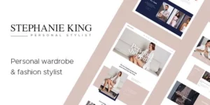 S.King | Personal Stylist and Fashion Blogger WordPress Theme 1.3.6破解版主题