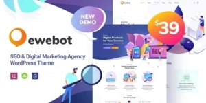 SEO Digital Marketing Agency 2.8.6破解版主题