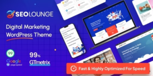SEO Lounge Digital Marketing Theme 4.0.2破解版主题