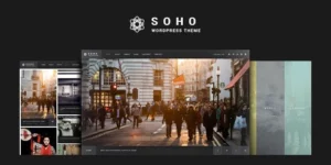SOHO Fullscreen Photo Video WordPress Theme 2.6.2破解版主题