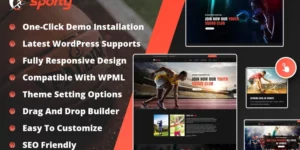SPORTY Sport Club WordPress Theme 1.0.0破解版主题