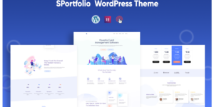 SPortfolio Simple Minimalist Multi-Purpose WordPress Theme 1.0破解版主题