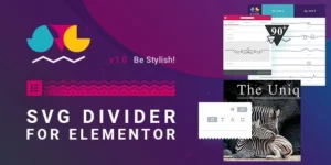 SVG Divider for Elementor 1.0破解版插件