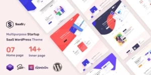 SaaSly Startup Landing WordPress Theme 1.2.0破解版主题