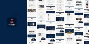 Sacredia | Church Non Profit WordPress Theme 1.0.0破解版主题