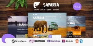 Safaria Safari Zoo WordPress Theme 1.3破解版主题