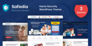 Safedia- Home Security WordPress Theme 1.5破解版主题