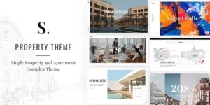 Sagen Single Property and Apartment Complex Theme 1.2破解版主题