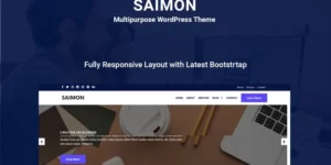 Saimon Multipurpose WordPress Theme 1.0破解版主题