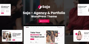 Saja – Minimal Agency Portfolio WordPress Theme + RTL 1.0.1破解版主题