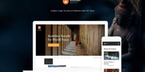 Samadhi | Oriental Buddhist Temple WordPress Theme 1.0.7破解版主题