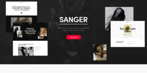 Sanger Personal Portfolio for Creatives WordPress Theme 1.2.0破解版主题