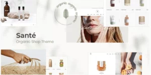 Santé Organic Shop WordPress Theme 1.3.1破解版主题