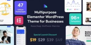 Sark Multipurpose Elementor WordPress Theme 1.1.2破解版主题