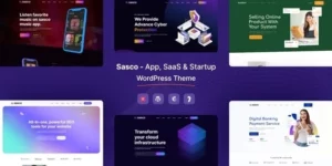 Sasco SaaS Technology WordPress Theme 1.0.5破解版主题