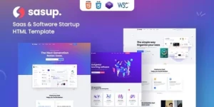 Sasup Sass Landing WordPress Theme + RTL 1.0.0破解版主题