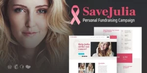 Save Julia | Donation Fundraising Charity WordPress Theme 1.0.2破解版主题