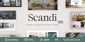 Scandi Decor Furniture Shop WooCommerce Theme 1.0.7破解版主题