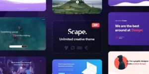 Scape Multipurpose WordPress theme 1.5.3破解版主题