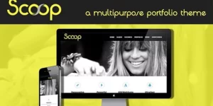 Scoop – Portfolio WordPress Theme 1.1破解版主题
