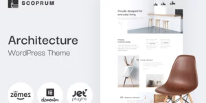 Scoprum Furniture design for classy studios WordPress Theme 1.0.0破解版主题