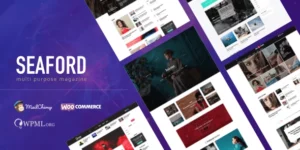 Seaford Multi-Purpose Magazine WordPress Theme 1.0.2破解版主题
