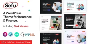 Sefu Insurance Finance WordPress Theme 1.0破解版主题