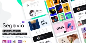 Segovia A Minimal Portfolio And Blog Theme 1.5.4破解版主题