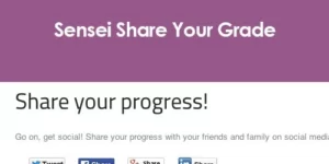 Sensei Share Your Grade 2.0.1破解版插件