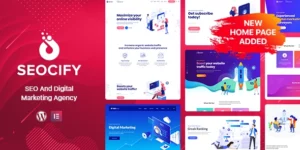 Seocify SEO And Digital Marketing Agency WordPress Theme 3.7破解版主题