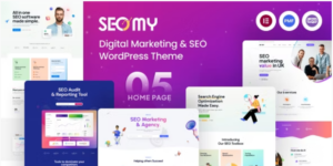 Seomy Digital Marketing SEO Agency WordPress Theme + RTL 1.0.6破解版主题