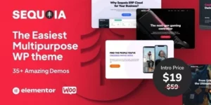 Sequoia | Elementor Landing Page WordPress Theme 1.0.3破解版主题