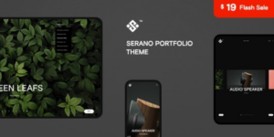 Serano Creative Portfolio Theme 1.6破解版主题
