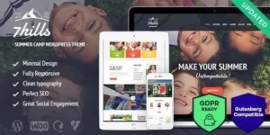 SevenHills Hiking Summer Camp Children WordPress Theme 1.6.2破解版主题